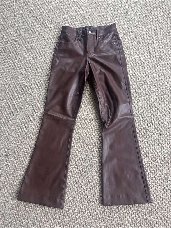 Veronica Beard Pants - Veronica Beard Carson Vegan Leather Jeans